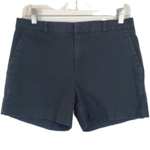 Banana Republic Black Chino Shorts Size 4 Womens Stretch